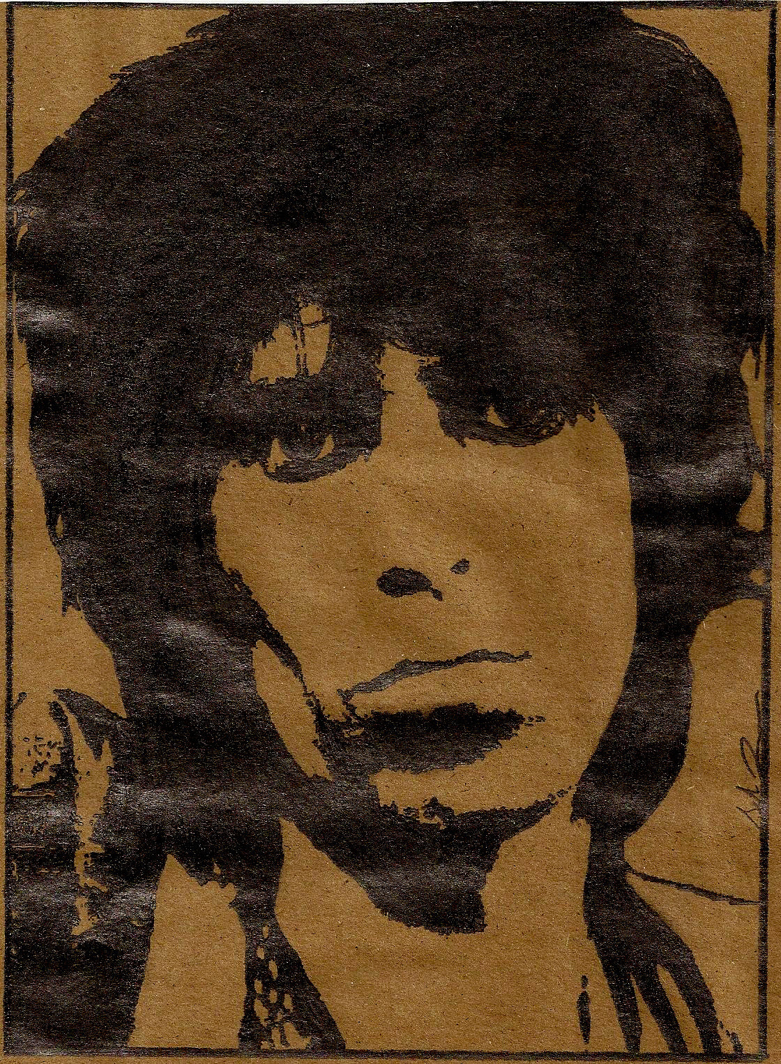 Keith Richards on Paper Bag By Seth Jennemann