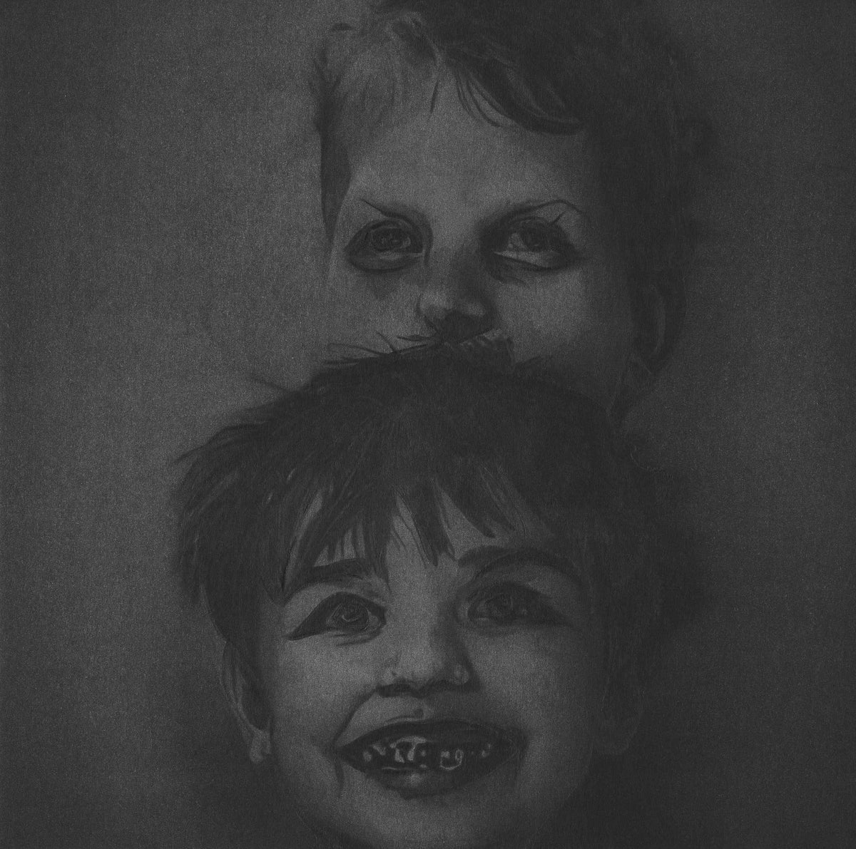 Drawing of inbred kids by Seth Jennemann