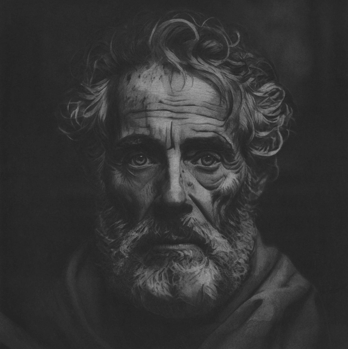 Drawing of Saint Peter by Seth Jennemann