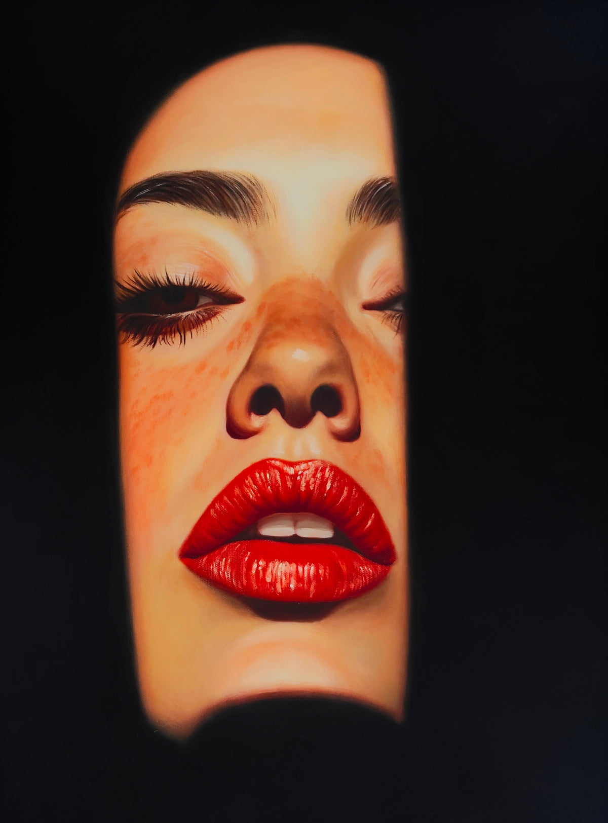 Seth Jennemann Unstable At Close Range Painting