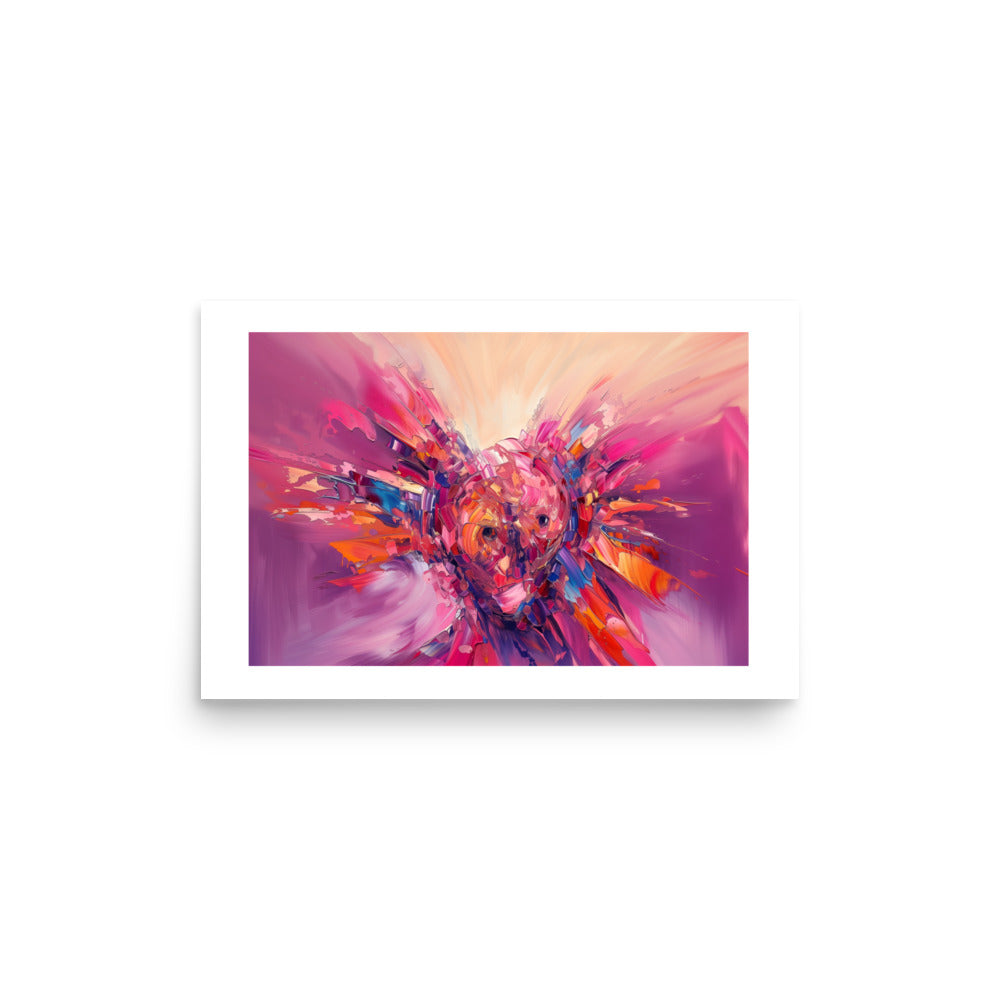 "Vivid Detonation" - Print With Border