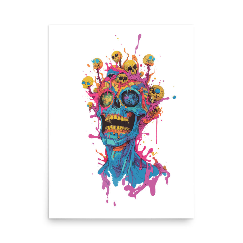 "Brainbukkake" - Print