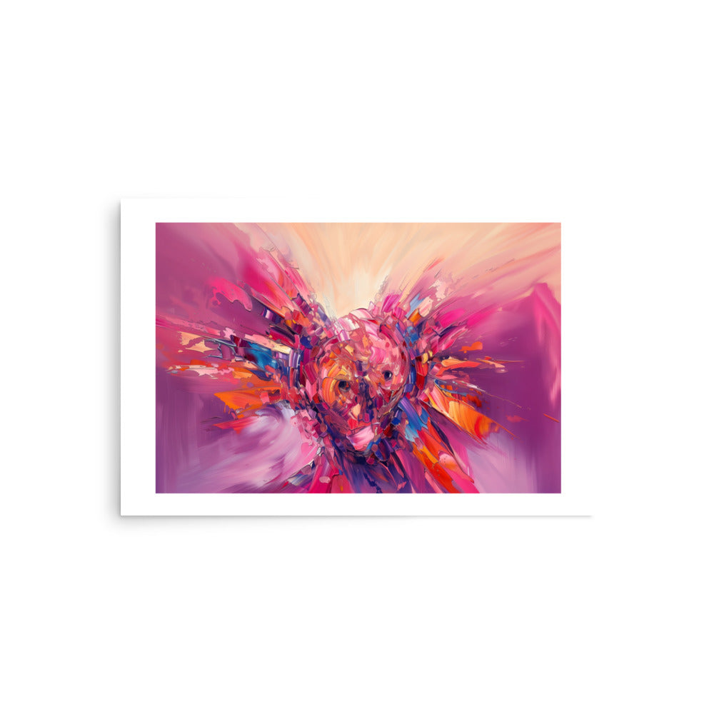 "Vivid Detonation" - Print With Border