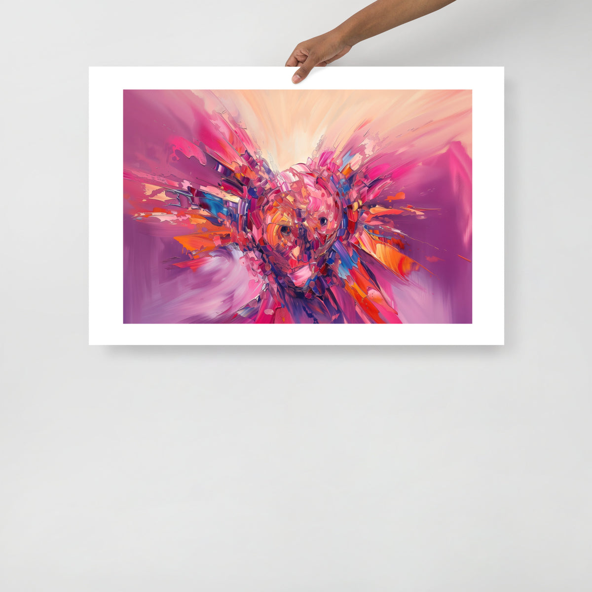 "Vivid Detonation" - Print With Border