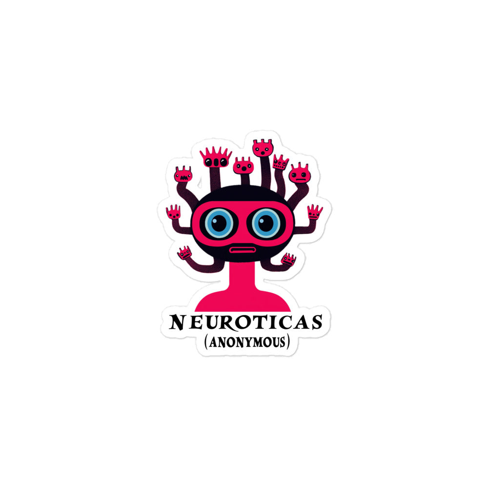 "Tiny Kings" - NEUROTICAS (Anonymous) Sticker