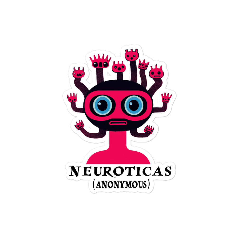 "Tiny Kings" - NEUROTICAS (Anonymous) Sticker