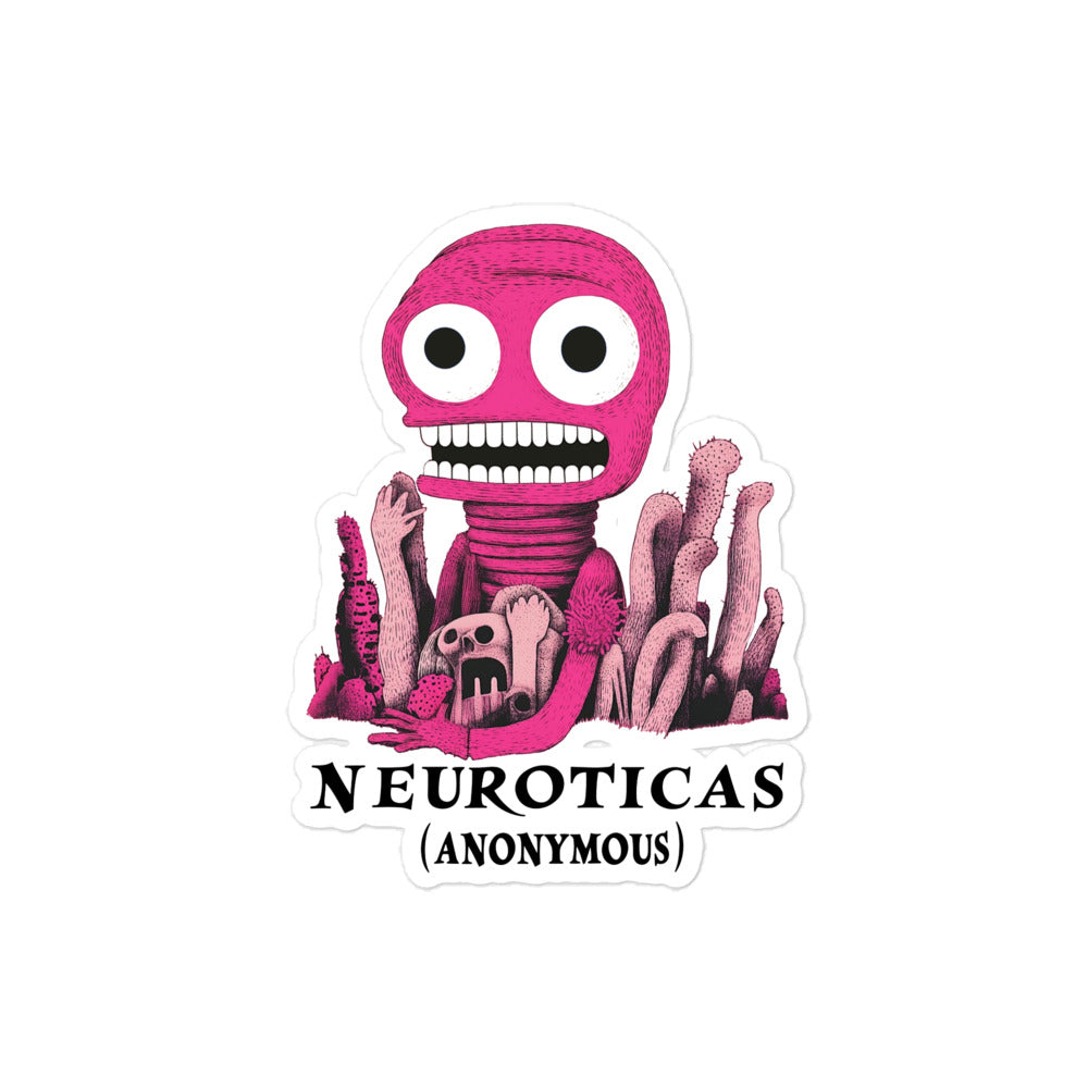 "I'm Handling It" - NEUROTICAS (Anonymous) Sticker