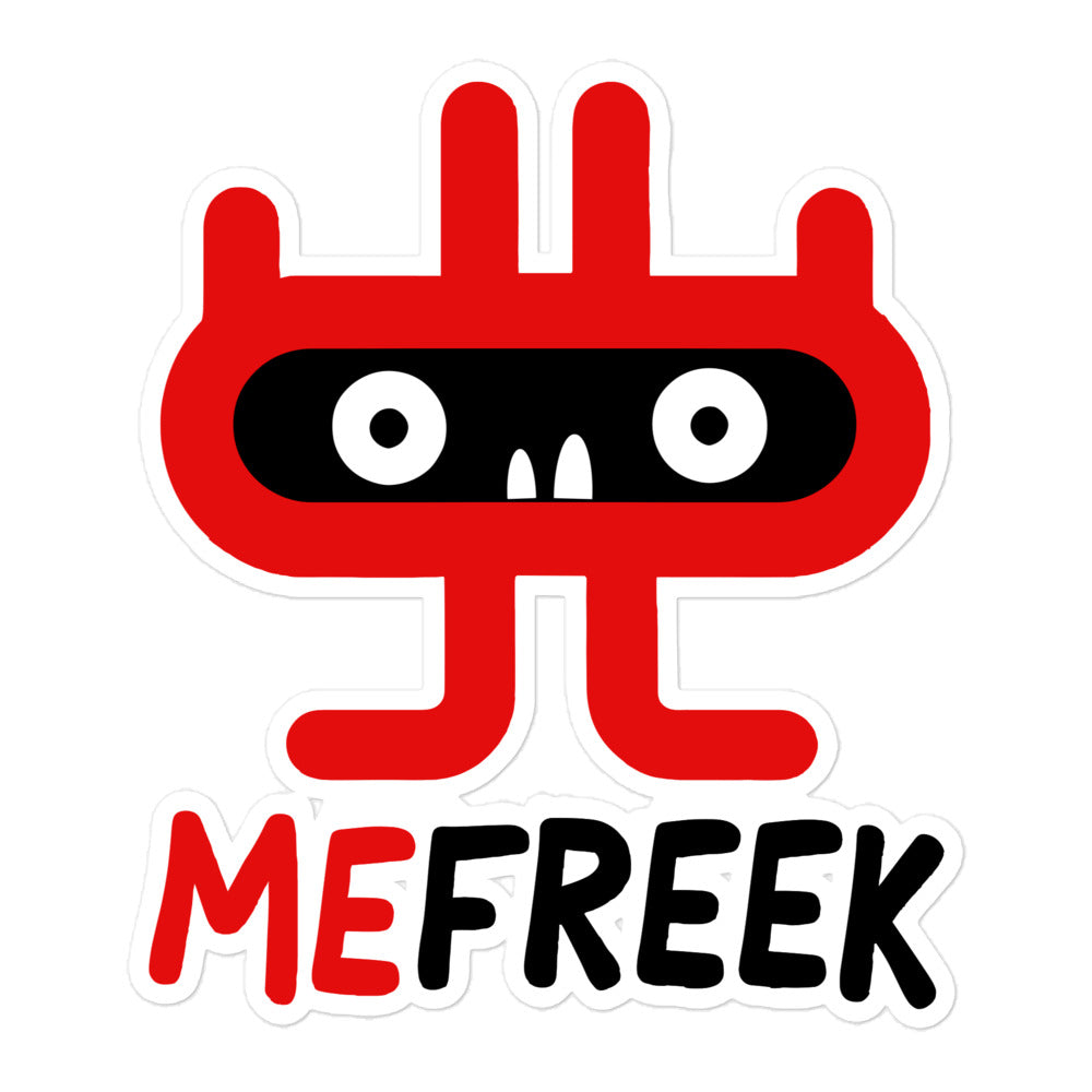 "Underbite" - MEFREEK Sticker