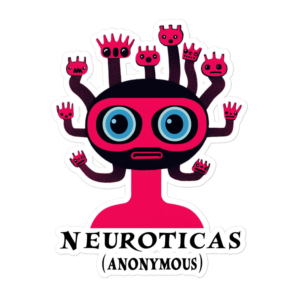 "Tiny Kings" - NEUROTICAS (Anonymous) Sticker