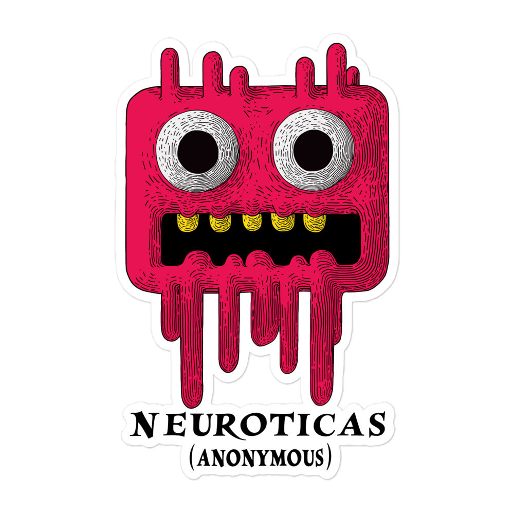 "Drip Of Dread" - NEUROTICAS (Anonymous) Sticker