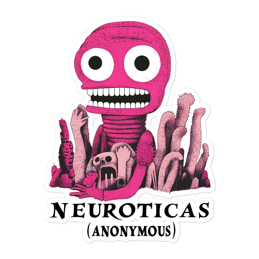 "I'm Handling It" - NEUROTICAS (Anonymous) Sticker