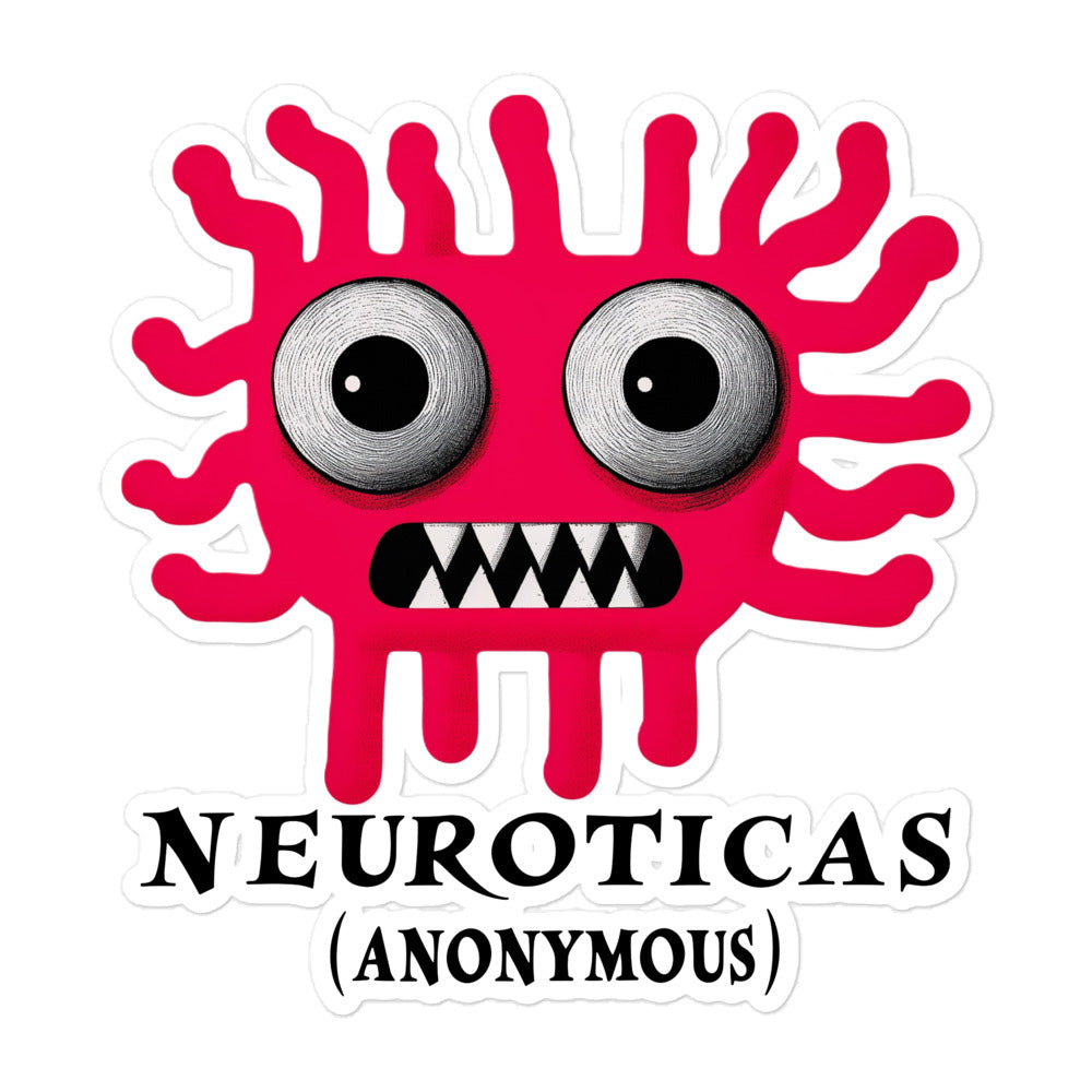 "What Big Eyes You Have" - NEUROTICAS (Anonymous) Sticker