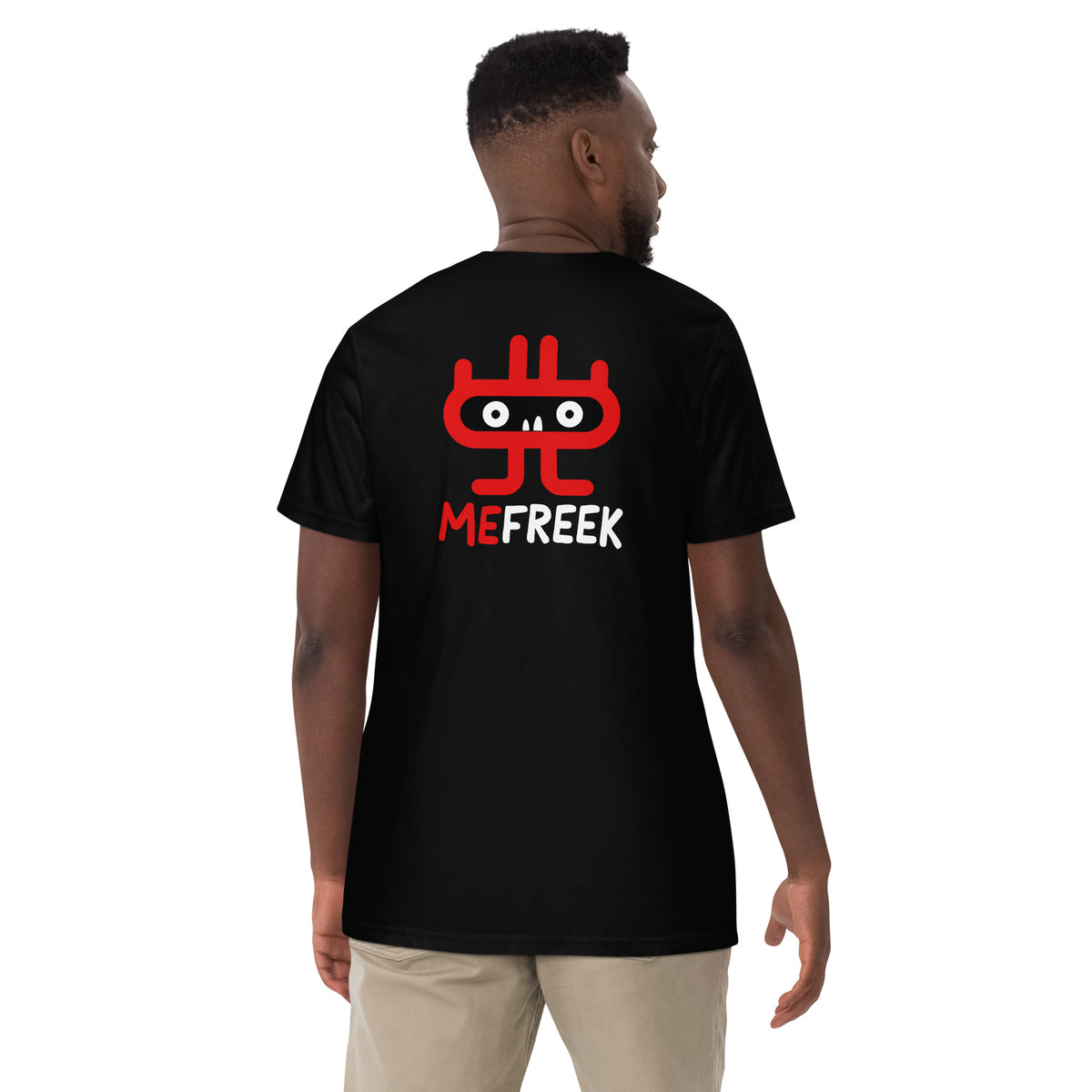 "Underbite" - Black MEFREEK Shirt