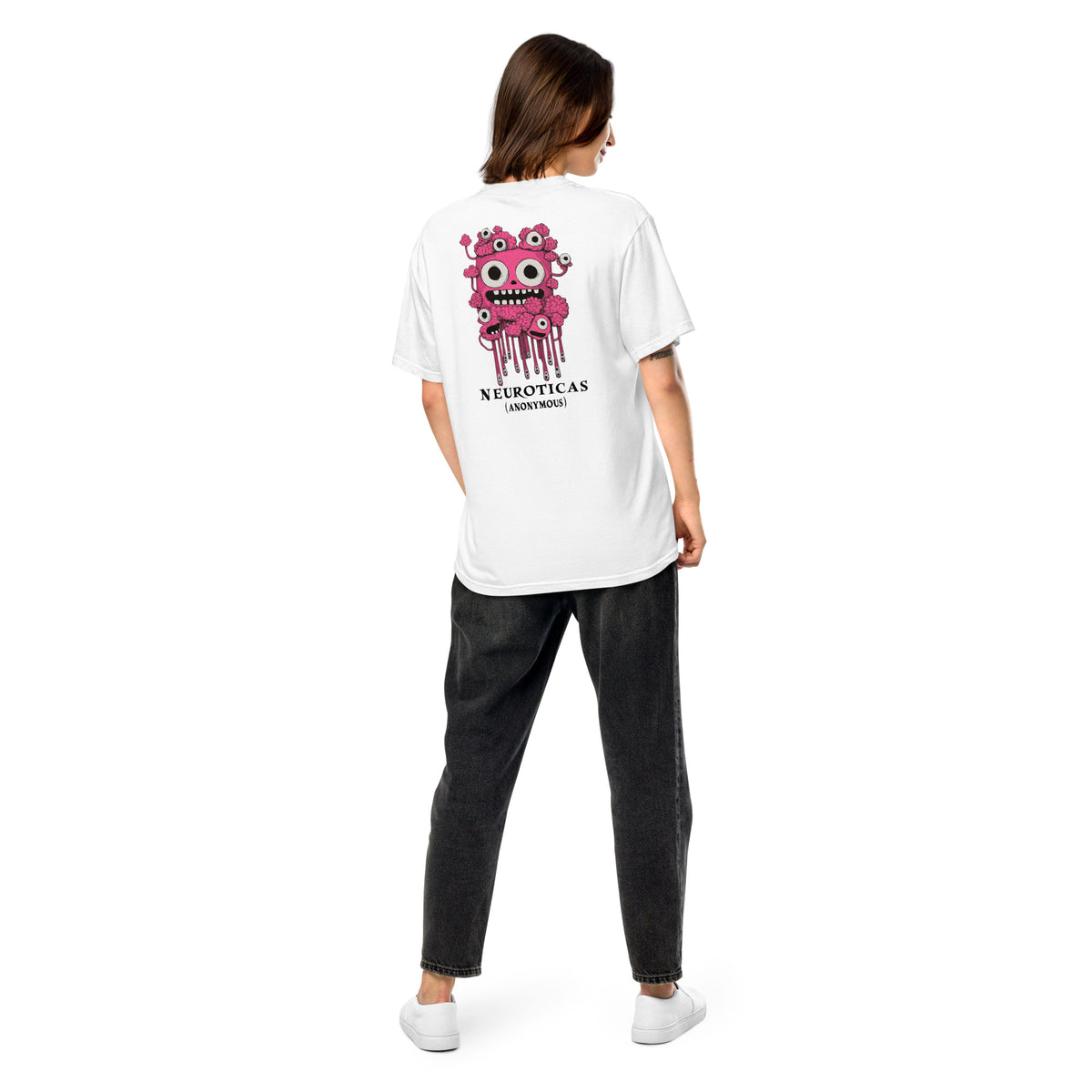 "Pink Panic And Gooey Smiles" - NEUROTICAS (Anonymous) Shirt